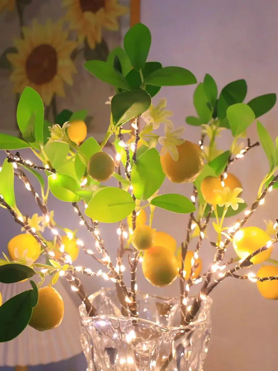 Luminária Árvore de Limão LED Decorativa