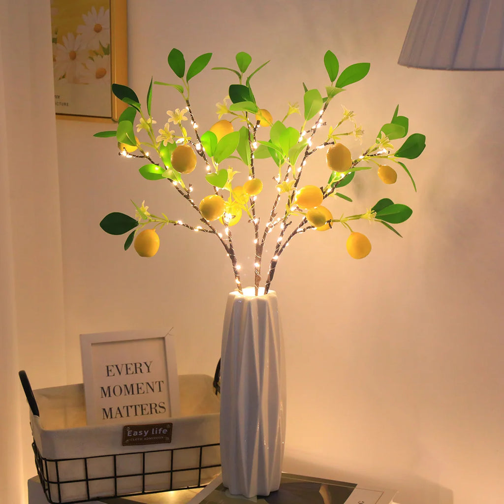 Luminária Árvore de Limão LED Decorativa