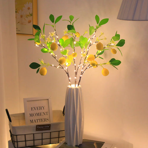 Luminária Árvore de Limão LED Decorativa
