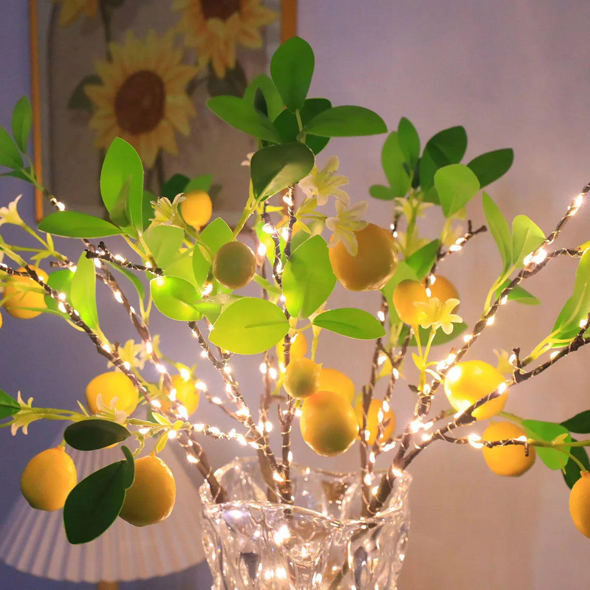 Luminária Árvore de Limão LED Decorativa