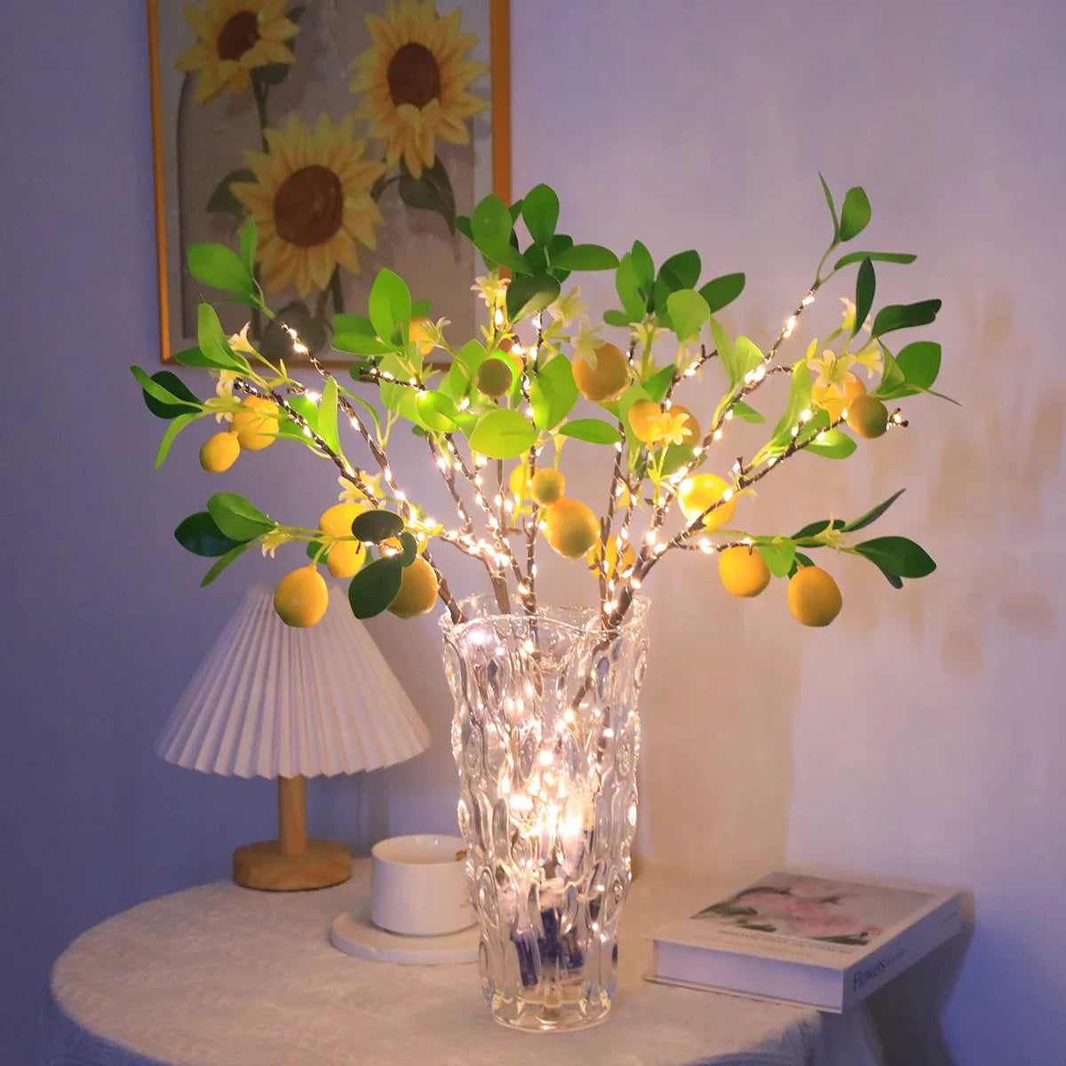 Luminária Árvore de Limão LED Decorativa