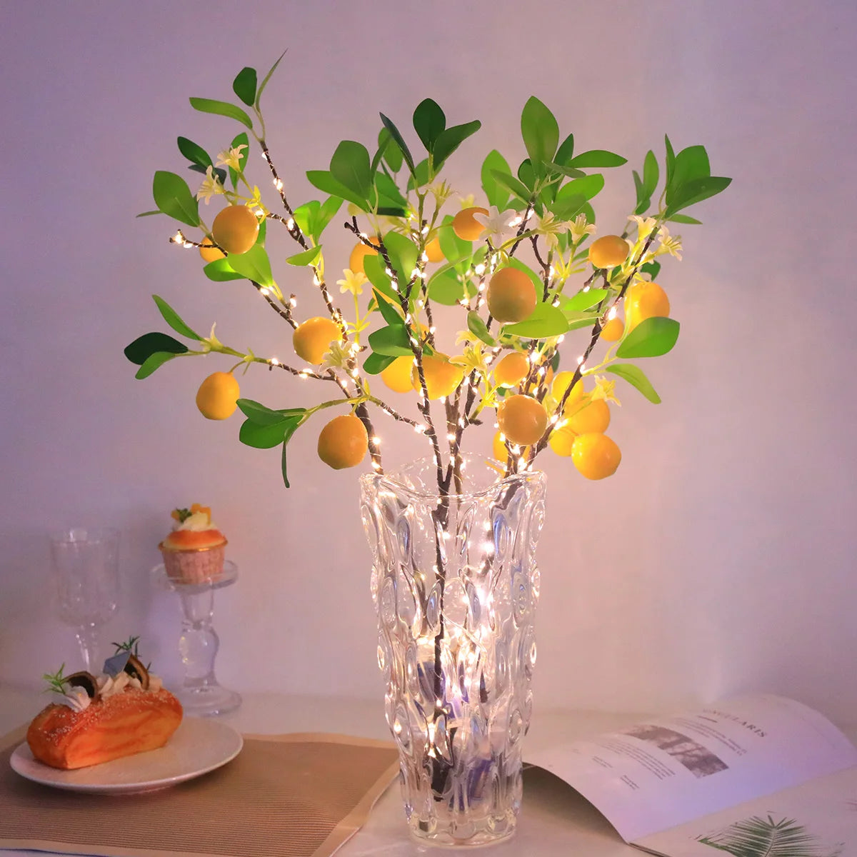 Luminária Árvore de Limão LED Decorativa